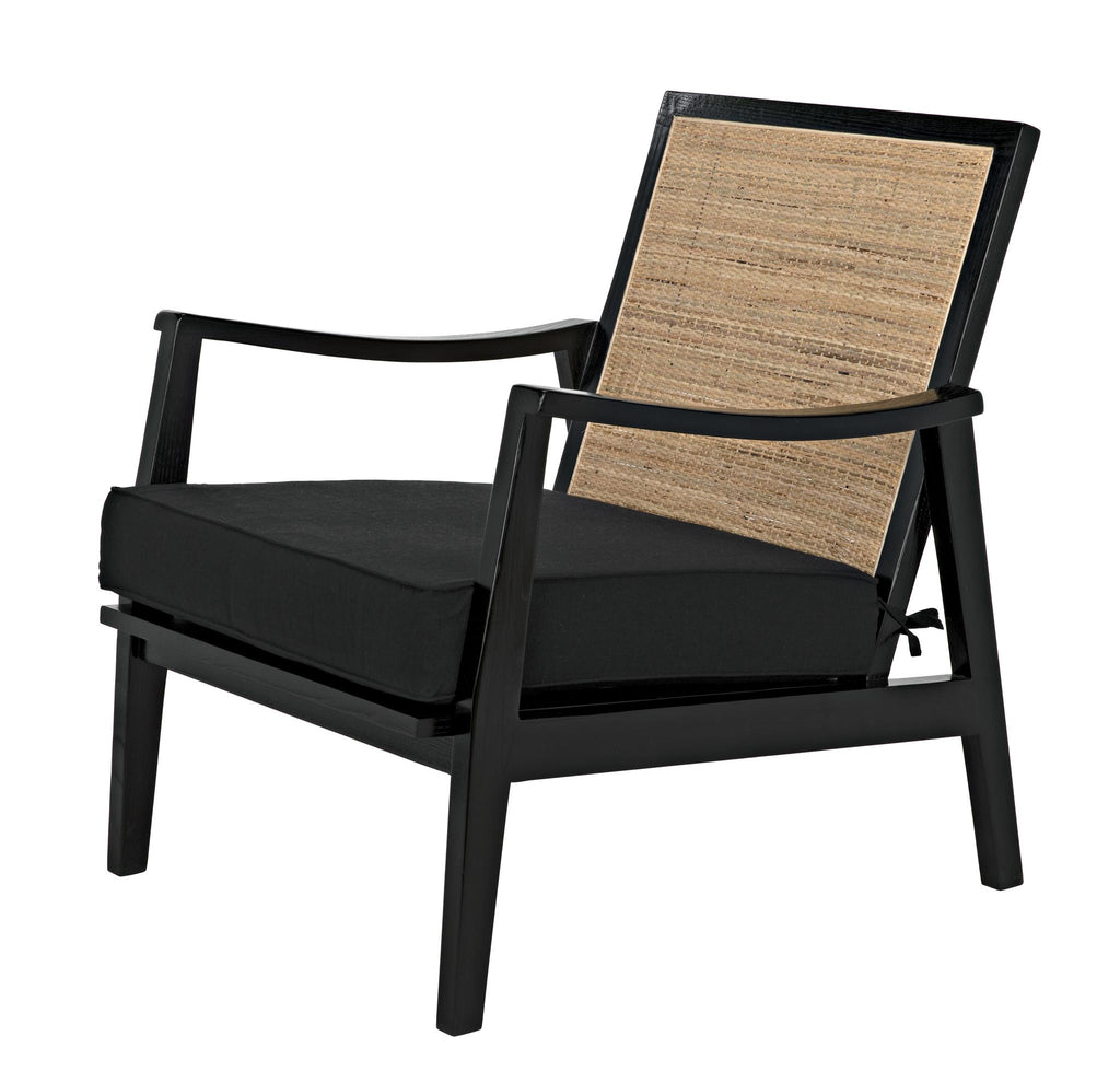 NOIR Lichtenstein Chair Charcoal Black