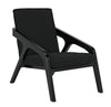 Noir Lamar Chair Charcoal Black