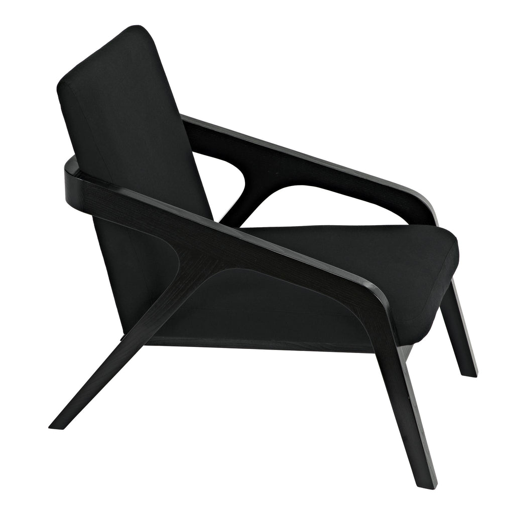 NOIR Lamar Chair Charcoal Black