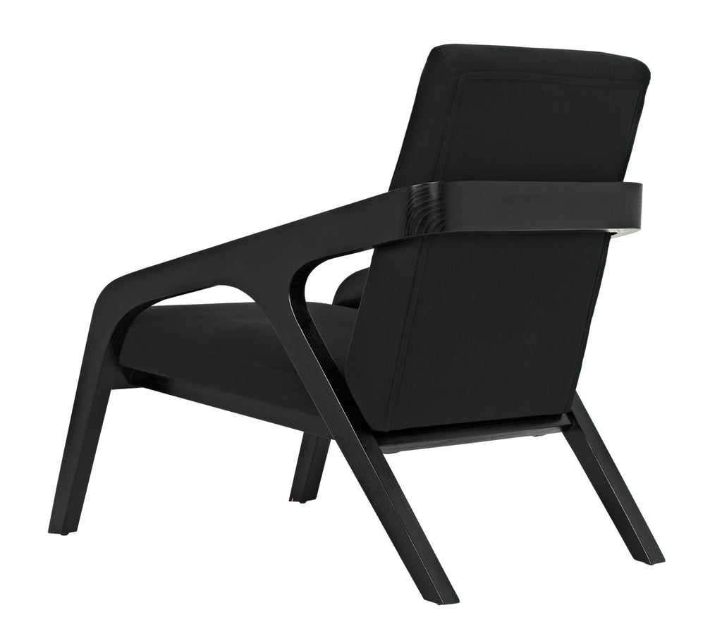 NOIR Lamar Chair Charcoal Black