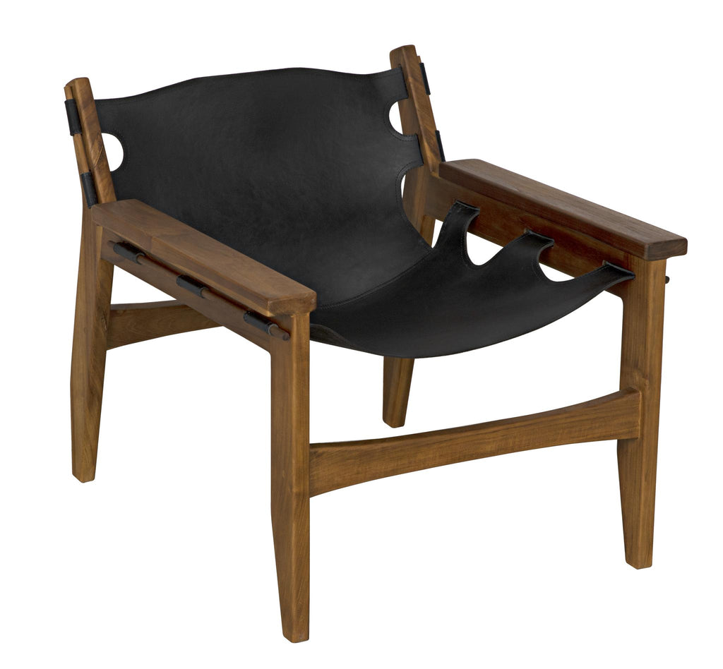 NOIR Nomo Chair Teak with Leather