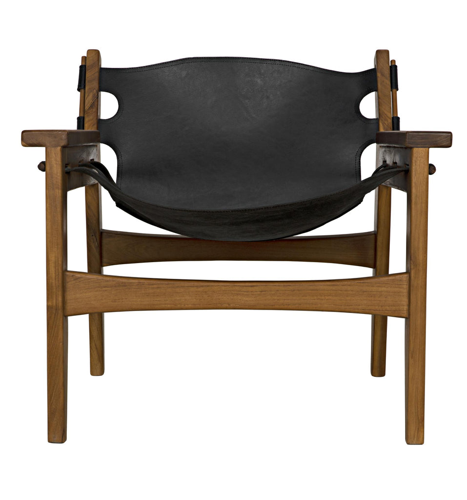 NOIR Nomo Chair Teak with Leather