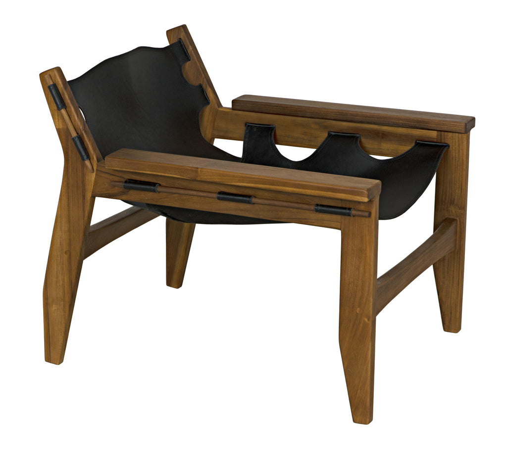 NOIR Nomo Chair Teak with Leather