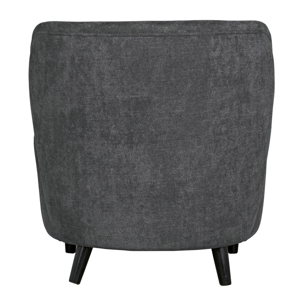 NOIR Laffont Chair with Grey Fabric