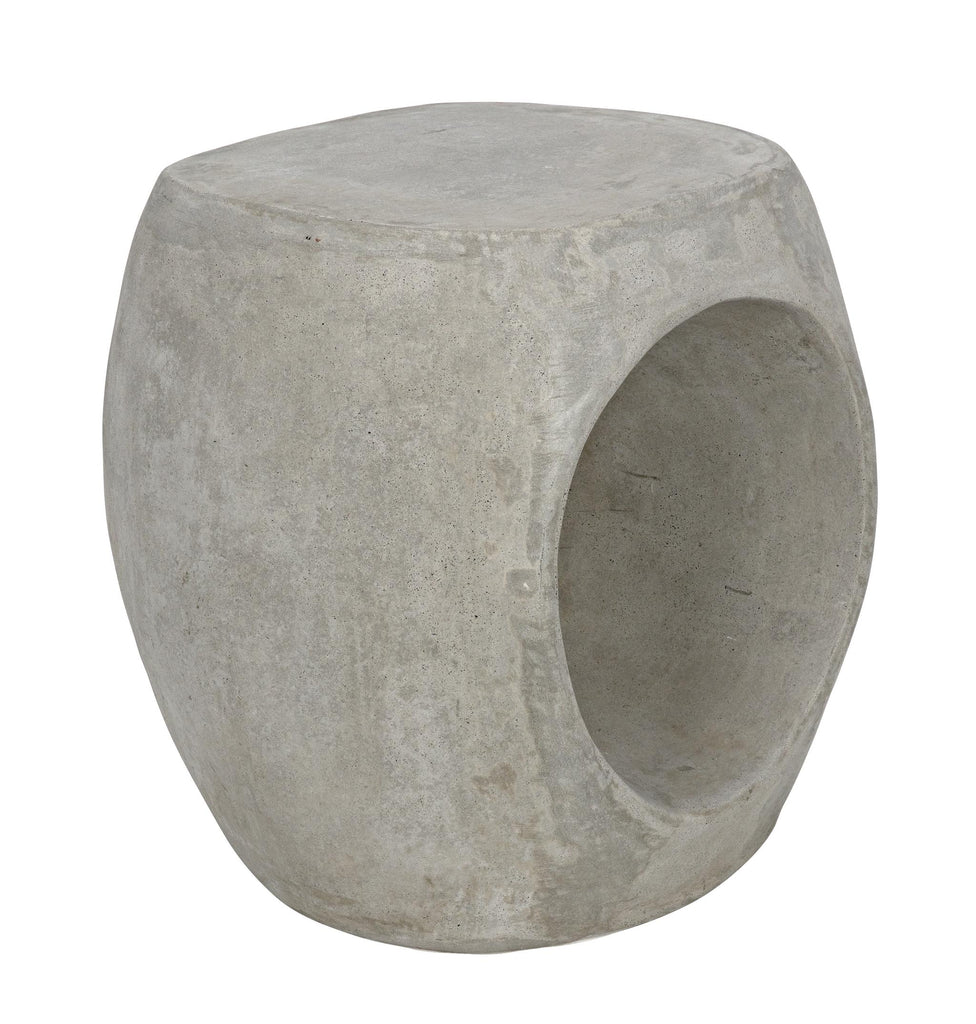 NOIR Trou Side Table/Stool Fiber Cement