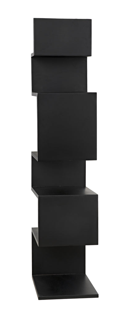 NOIR Laszlo Bookcase Black Steel