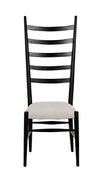 Noir Ladder Chair Hand Rubbed Black