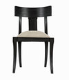 Noir Athena Side Chair Pale