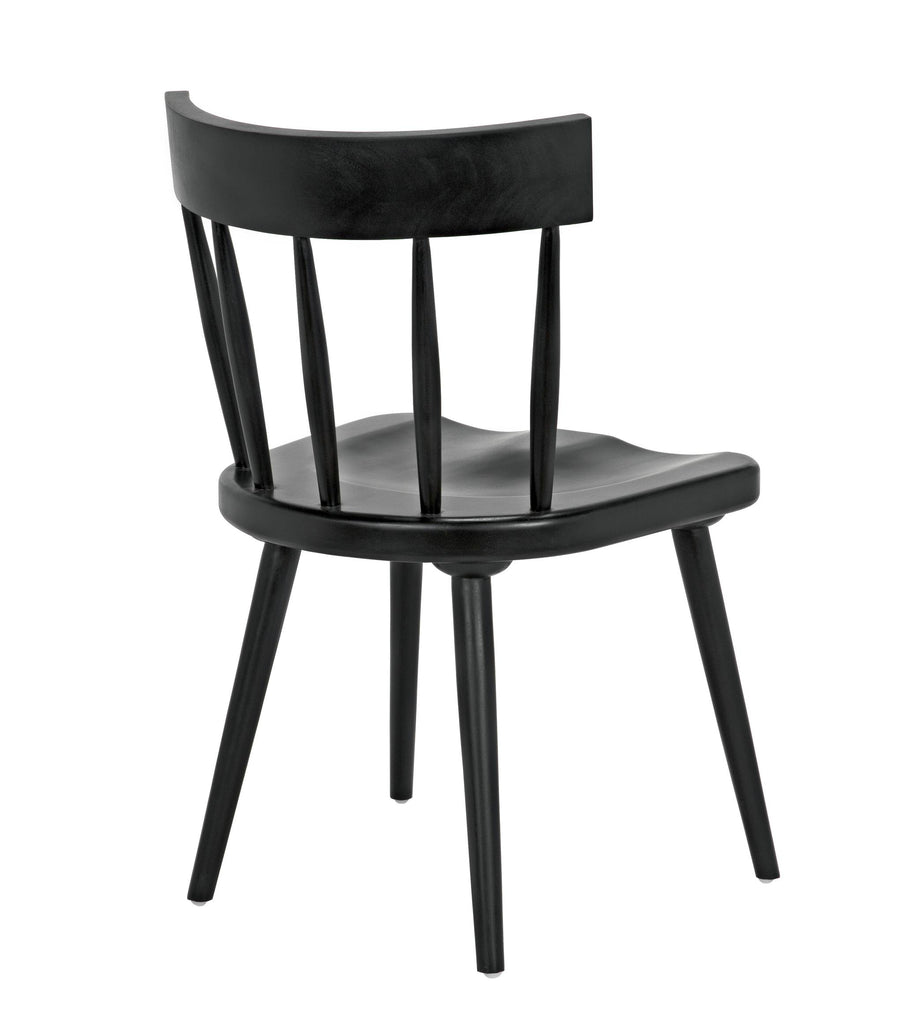 NOIR Esme Chair Hand Rubbed Black