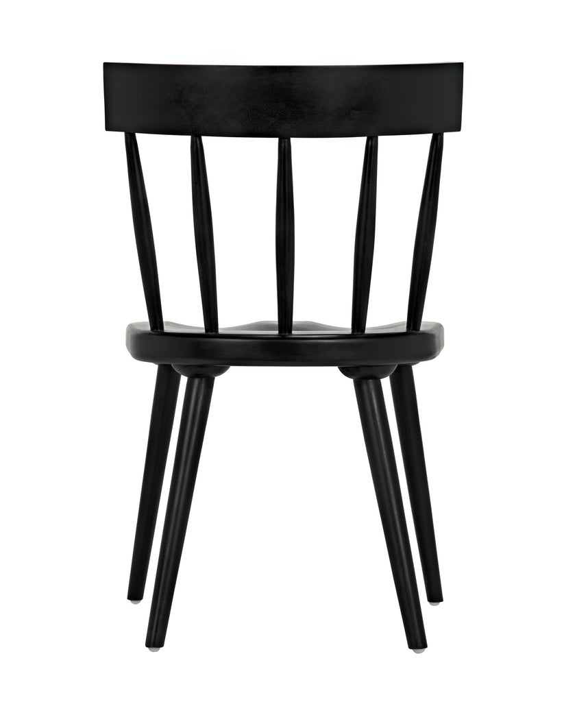 NOIR Esme Chair Hand Rubbed Black