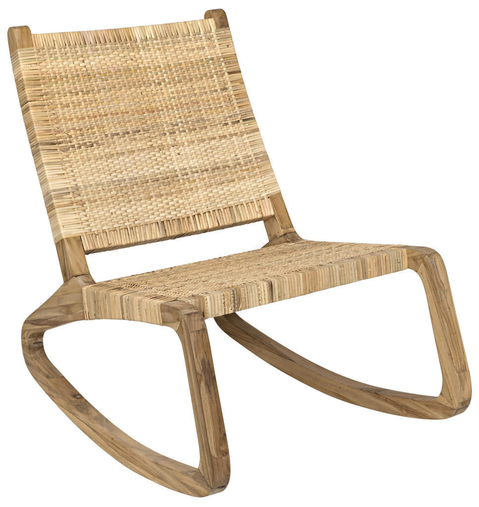 NOIR Las Palmas Chair Teak with Woven