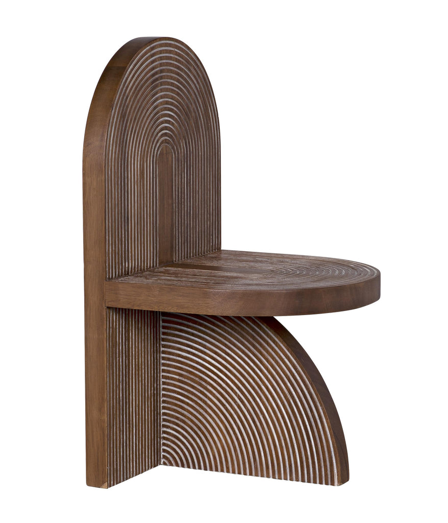 NOIR Jupiter Chair Dark Walnut