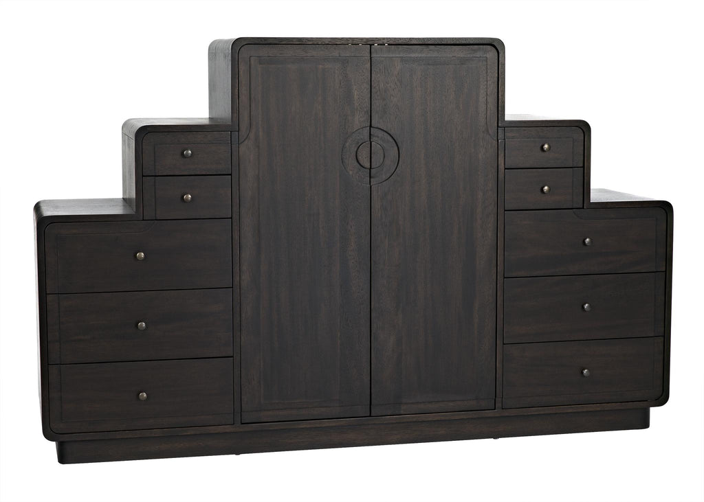 NOIR Nova Sideboard Ebony Walnut