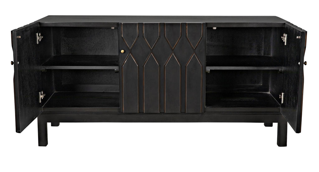 NOIR Anubis Sideboard Pale Rubbed