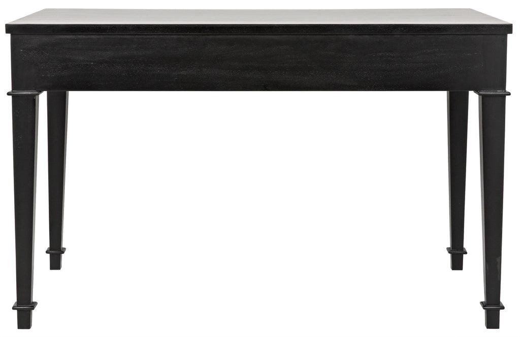 NOIR Curba Desk Hand Rubbed Black