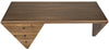 Noir Tetramo Desk Dark Walnut