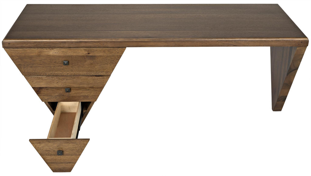 NOIR Tetramo Desk Dark Walnut