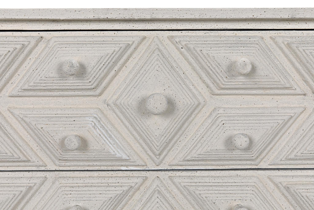 NOIR Giza Dresser White Weathered