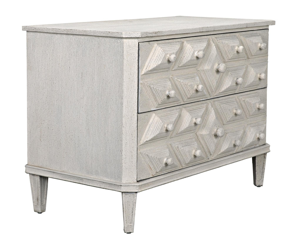 NOIR Giza Dresser White Weathered