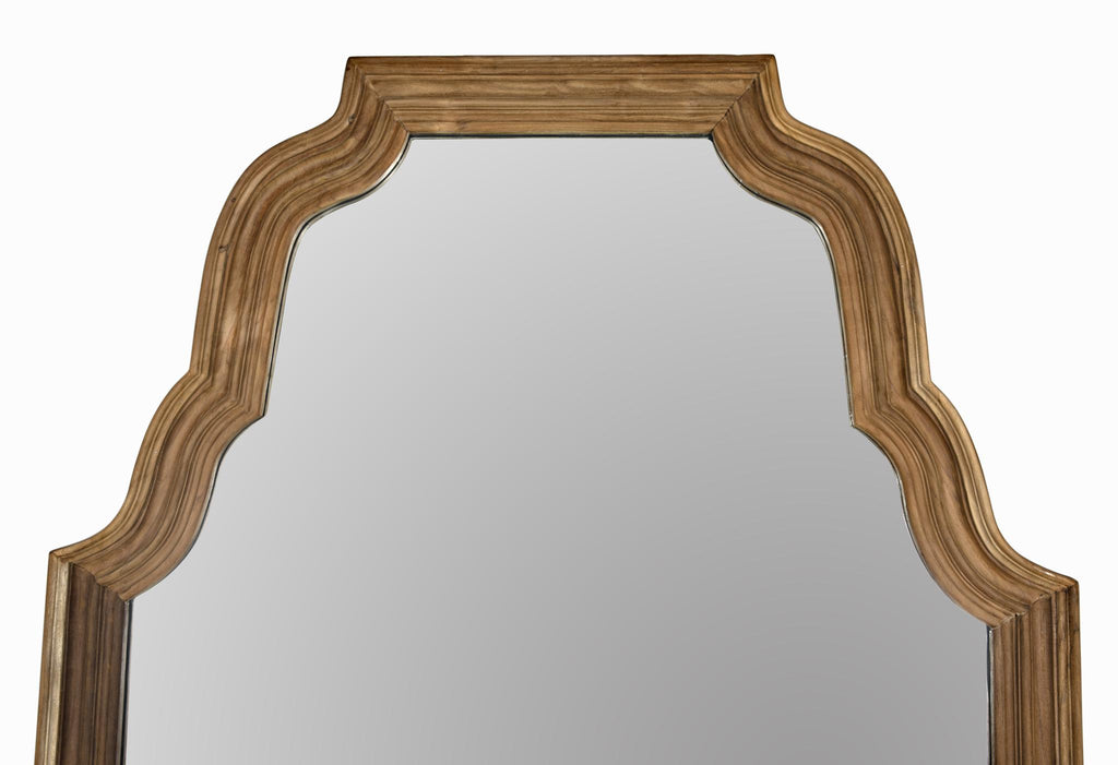 NOIR Reclaimed Teak Floor Mirror