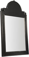 Noir Jess Mirror Hand Rubbed Black