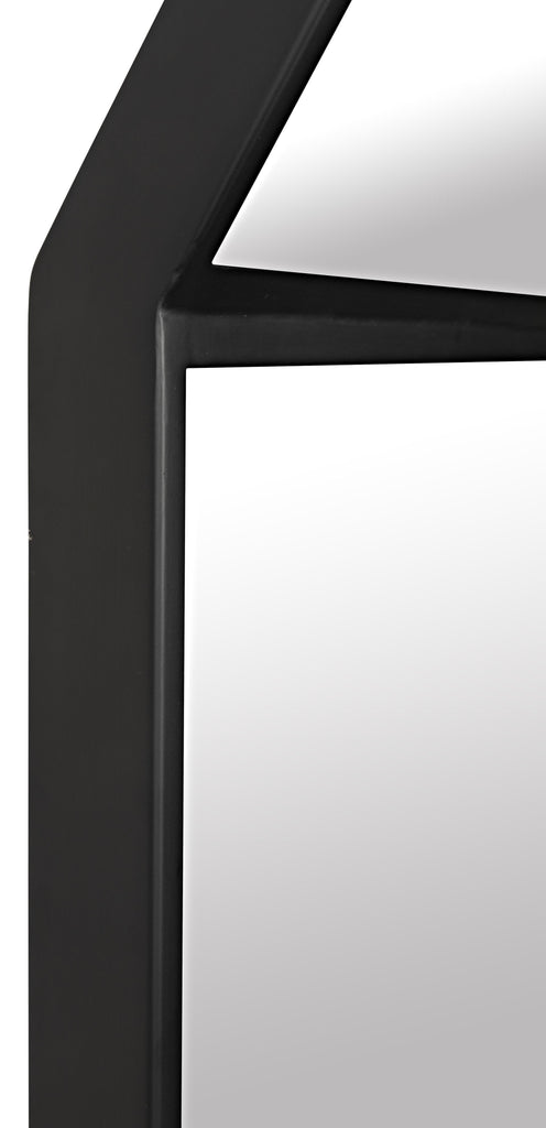 NOIR Lazo Mirror Black Steel