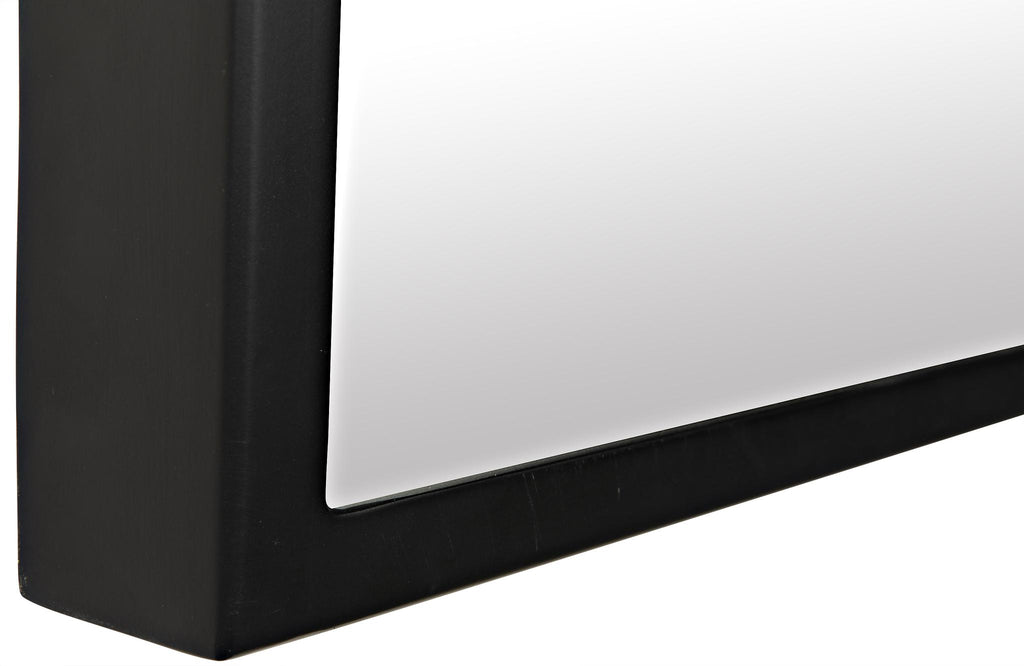 NOIR Lazo Mirror Black Steel