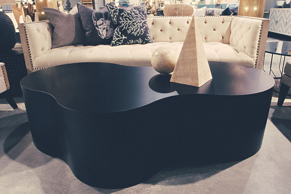 NOIR Island Coffee Table Black Steel