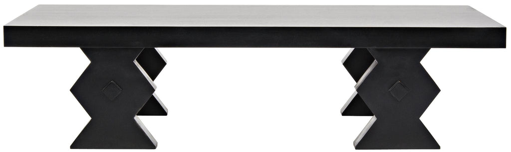 NOIR Suzu Coffee Table Hand Rubbed Black