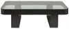 Noir Marshall Coffee Table Black Steel