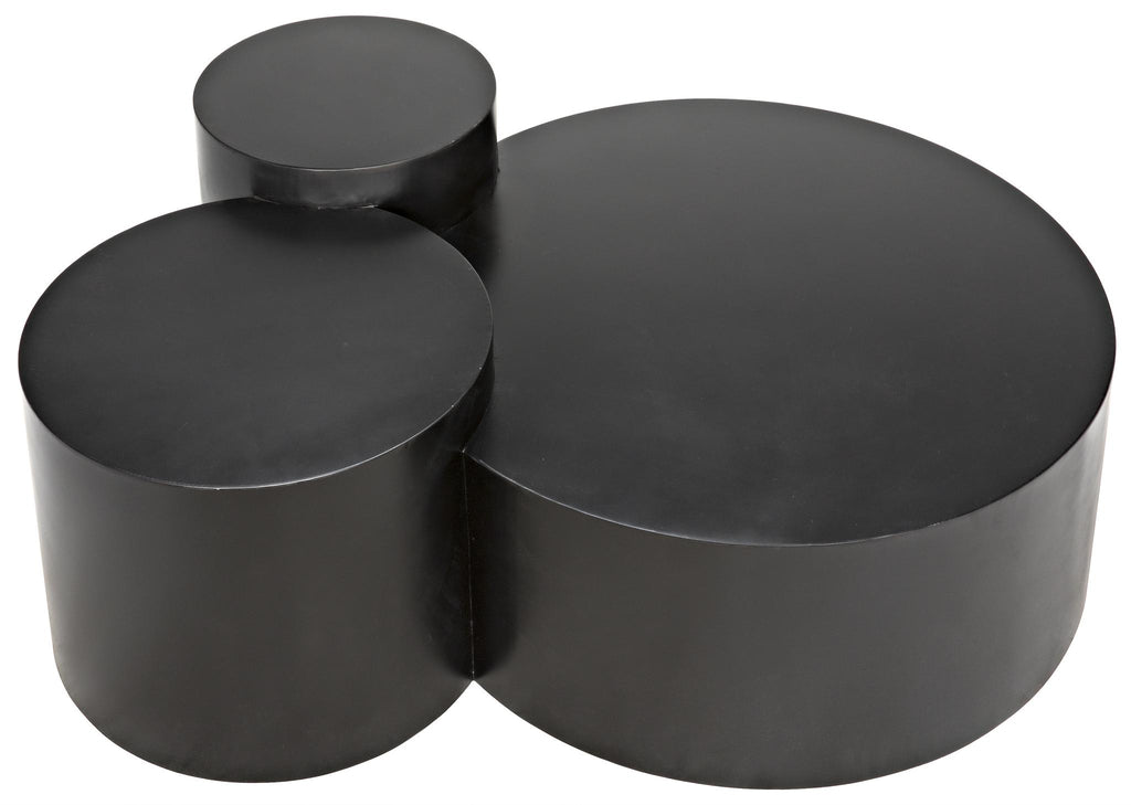 NOIR Ella Coffee Table Black Steel