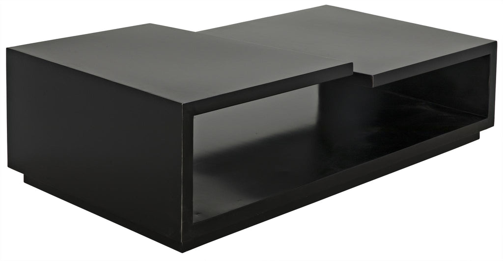 NOIR Shift Coffee Table Black Steel