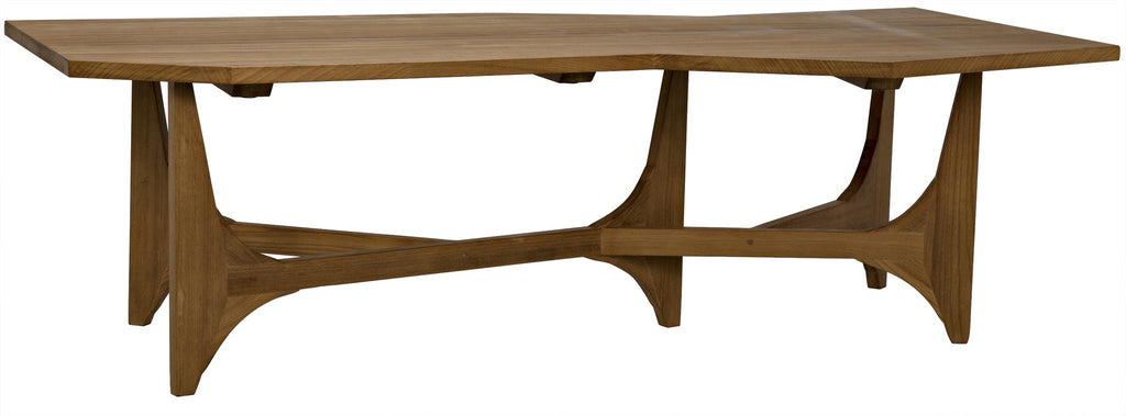 NOIR Fenton Coffee Table Gold Teak