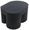 Noir Bain Coffee Table Black Steel