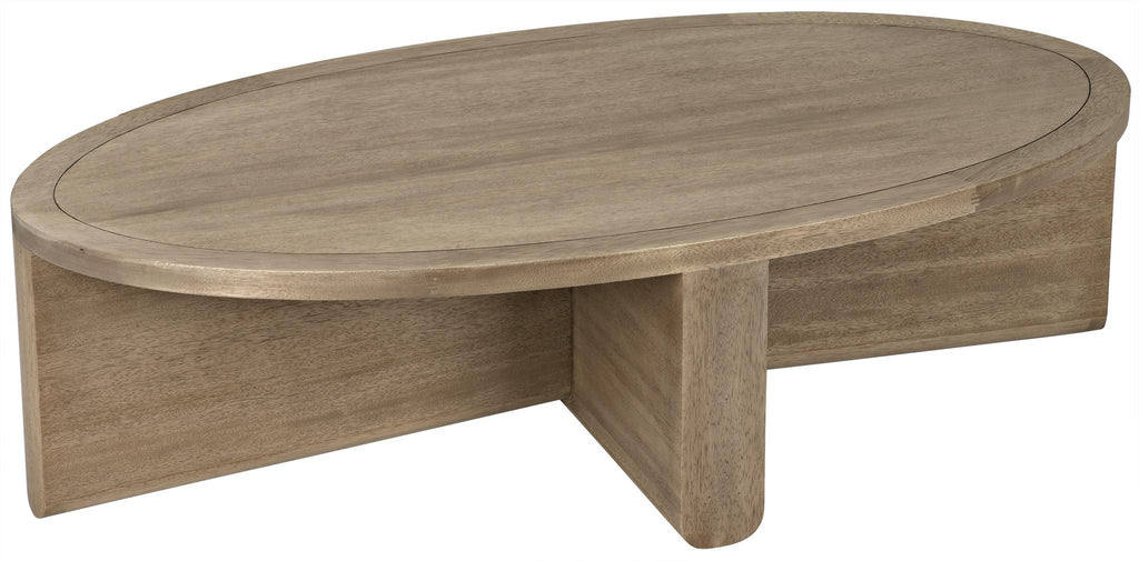 NOIR Bast Coffee Table Washed Walnut