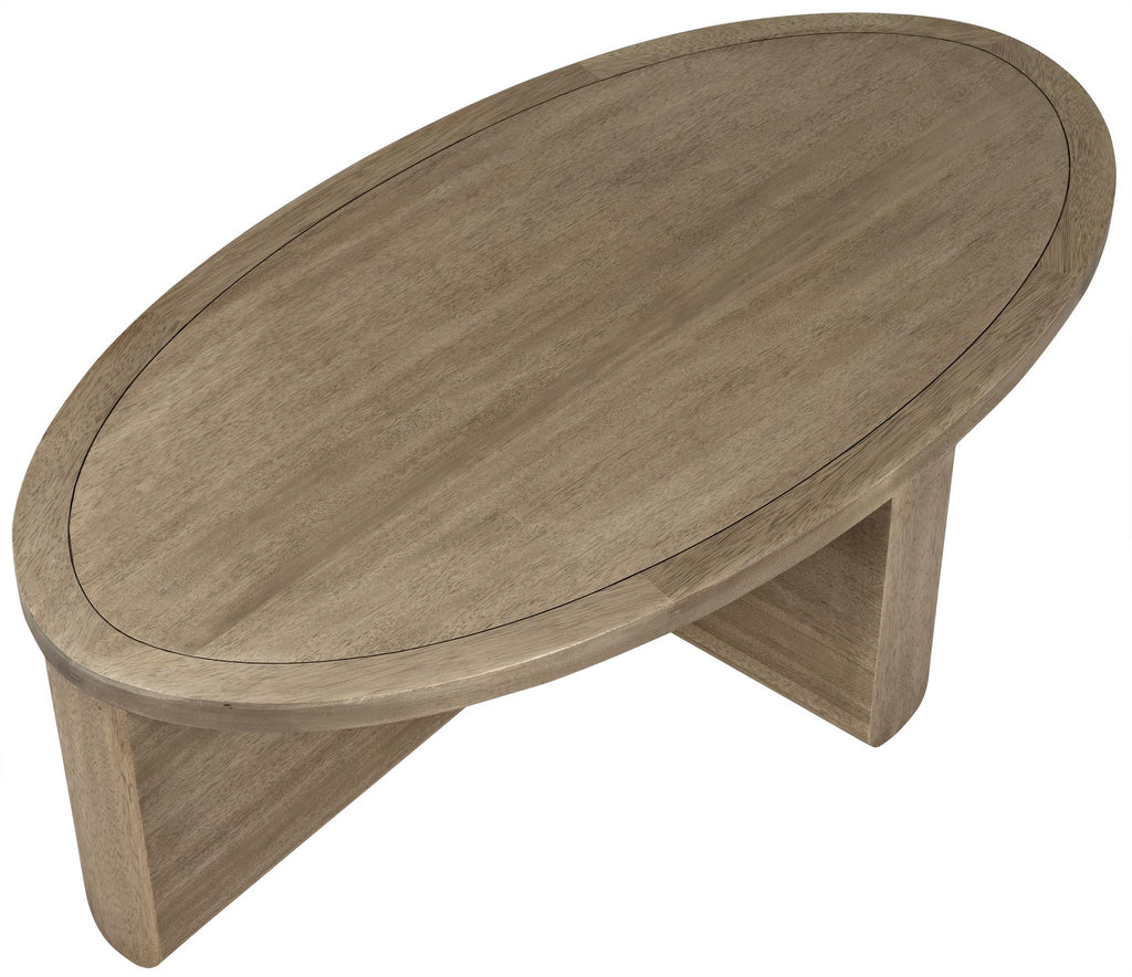 NOIR Bast Coffee Table Washed Walnut