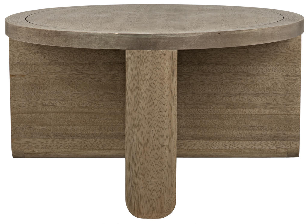 NOIR Bast Coffee Table Washed Walnut