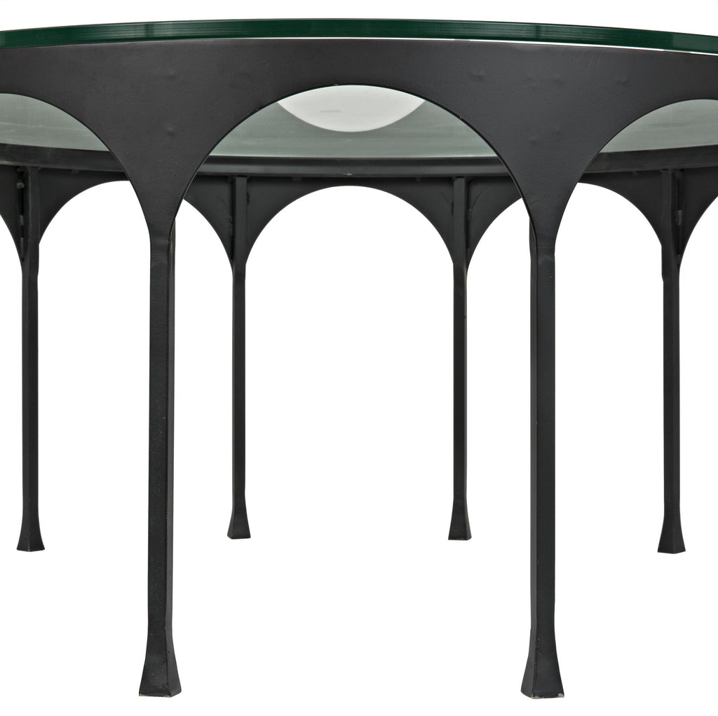 NOIR Achille Coffee Table Black Steel