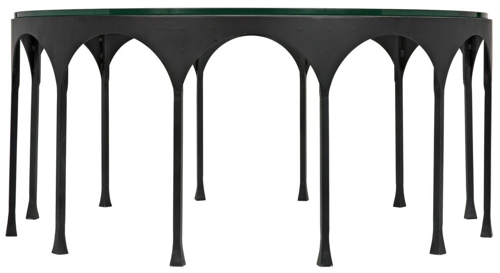 NOIR Achille Coffee Table Black Steel