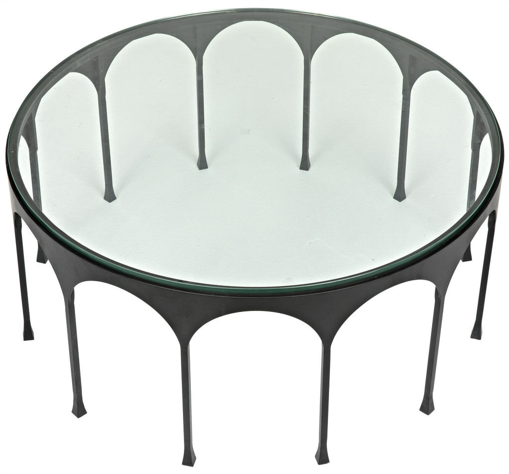 NOIR Achille Coffee Table Black Steel