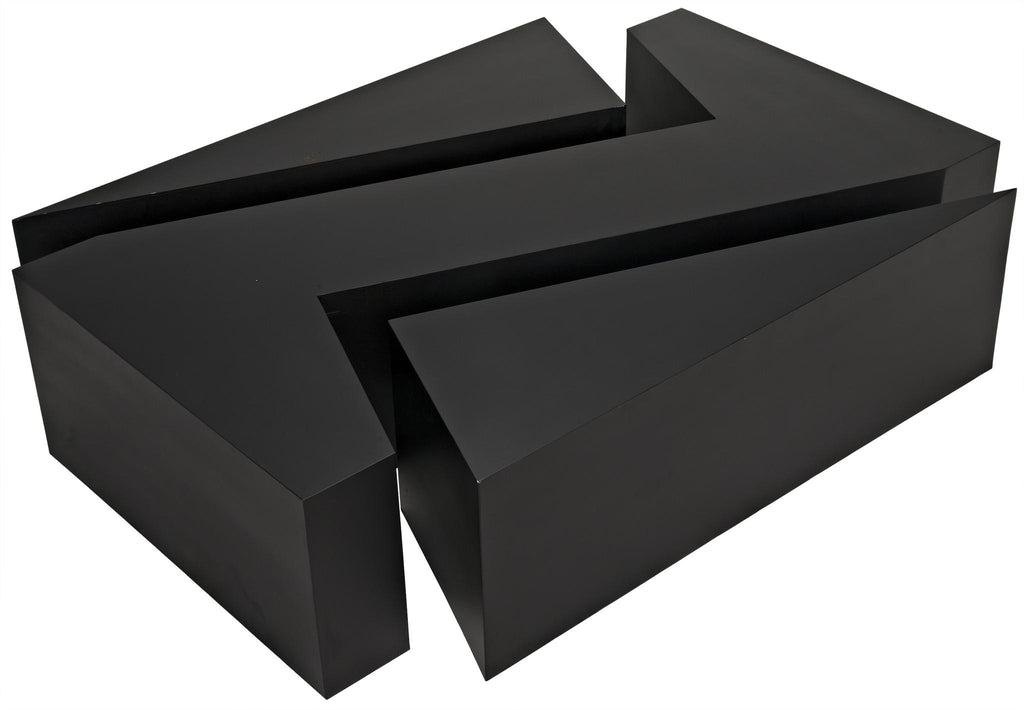 NOIR Element Coffee Table Black Steel