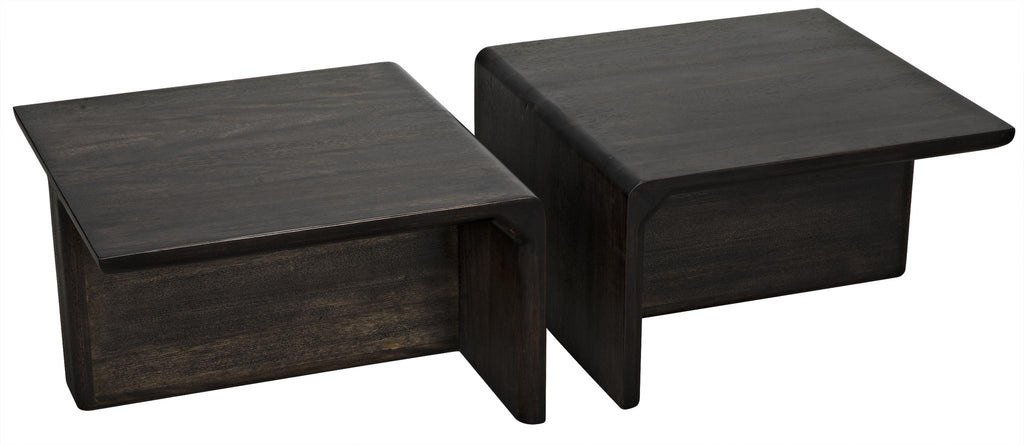 NOIR Hagen Coffee Table Ebony Walnut