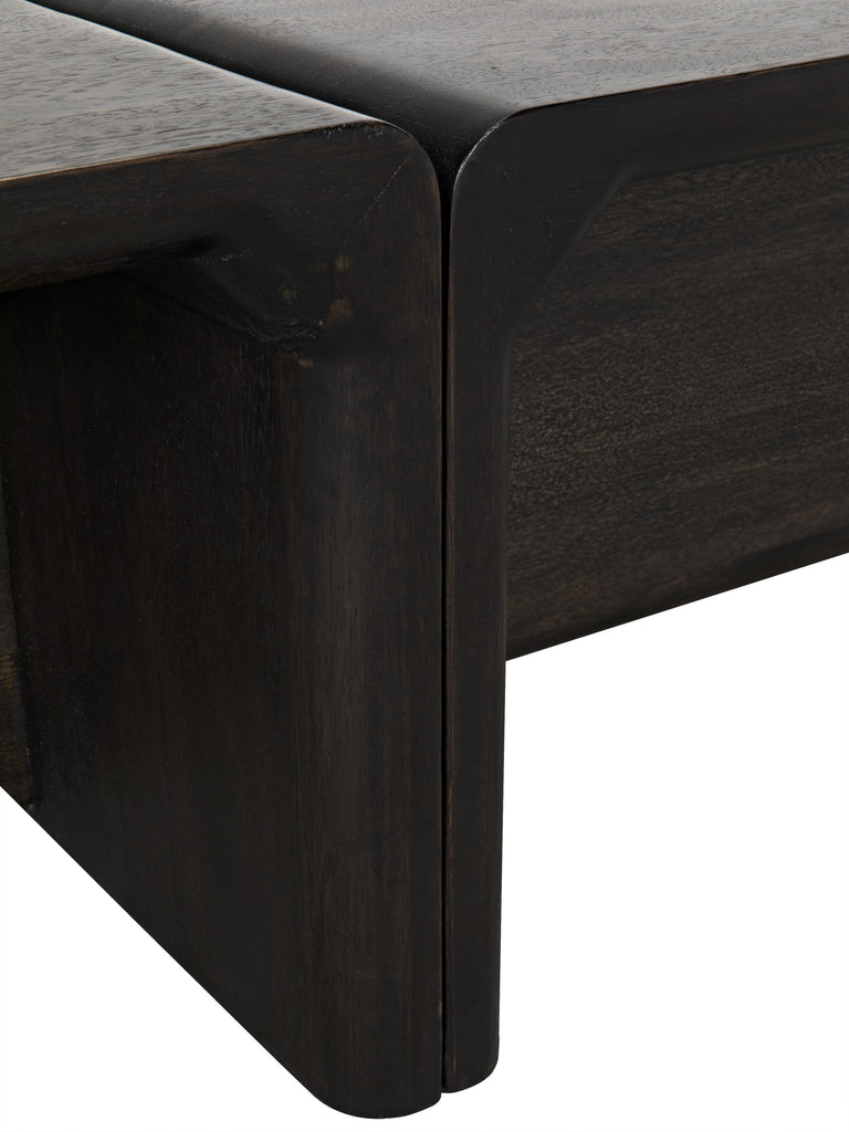 NOIR Hagen Coffee Table Ebony Walnut