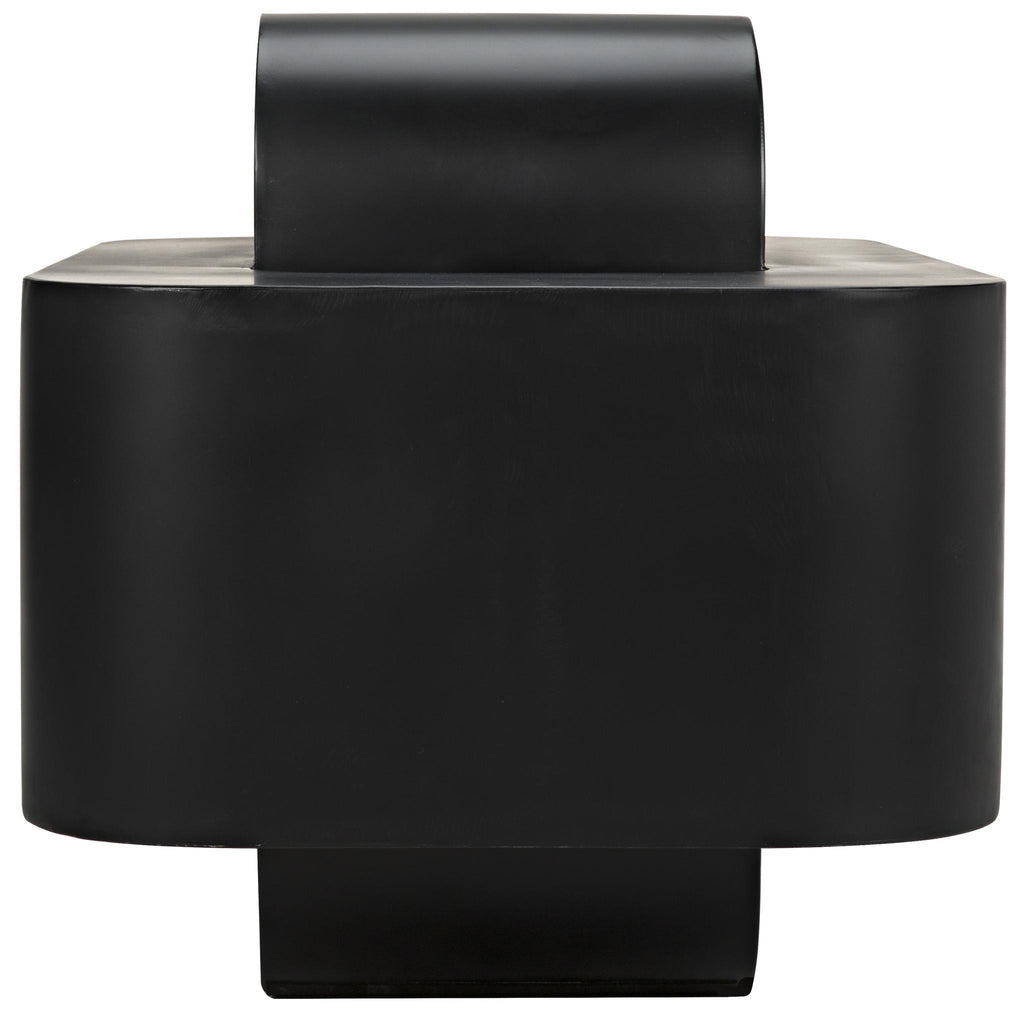 NOIR Nodum Accent Table Black Steel