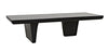 Noir Ward Coffee Table Hand Rubbed Black