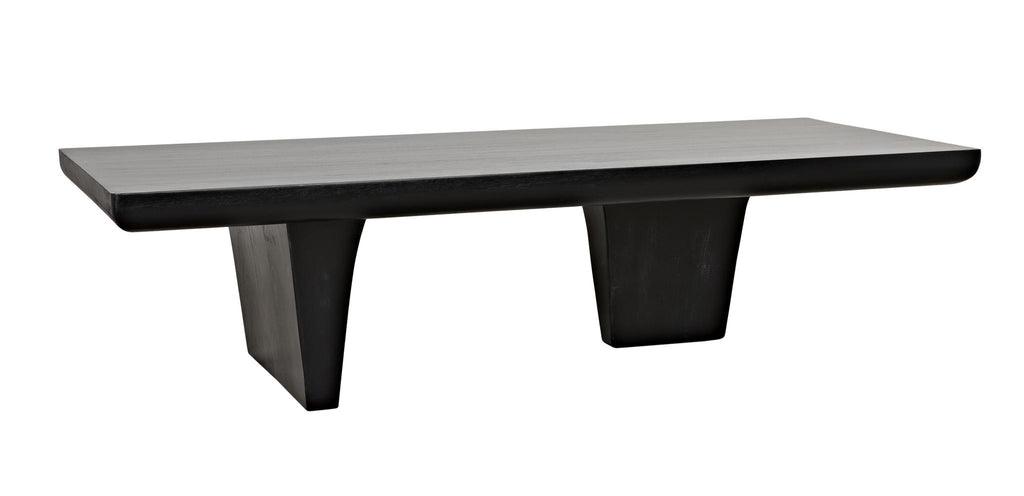 NOIR Ward Coffee Table Hand Rubbed Black