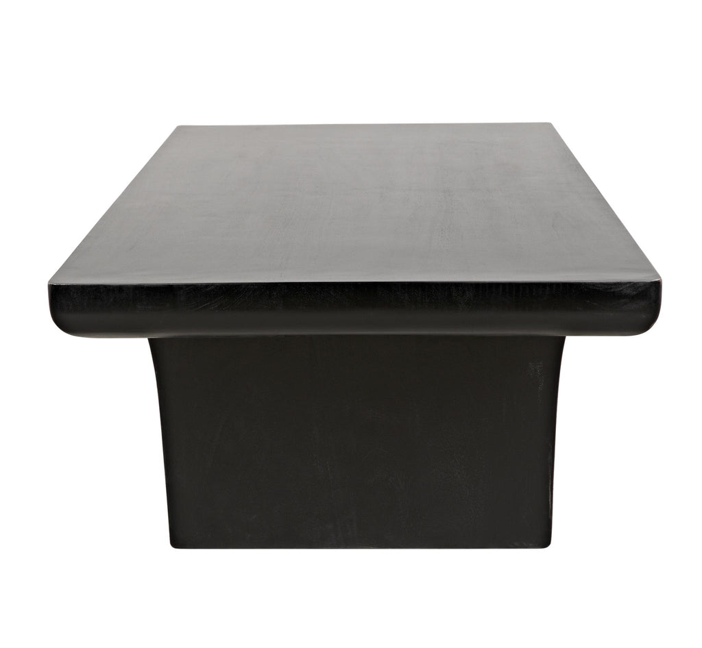 NOIR Ward Coffee Table Hand Rubbed Black