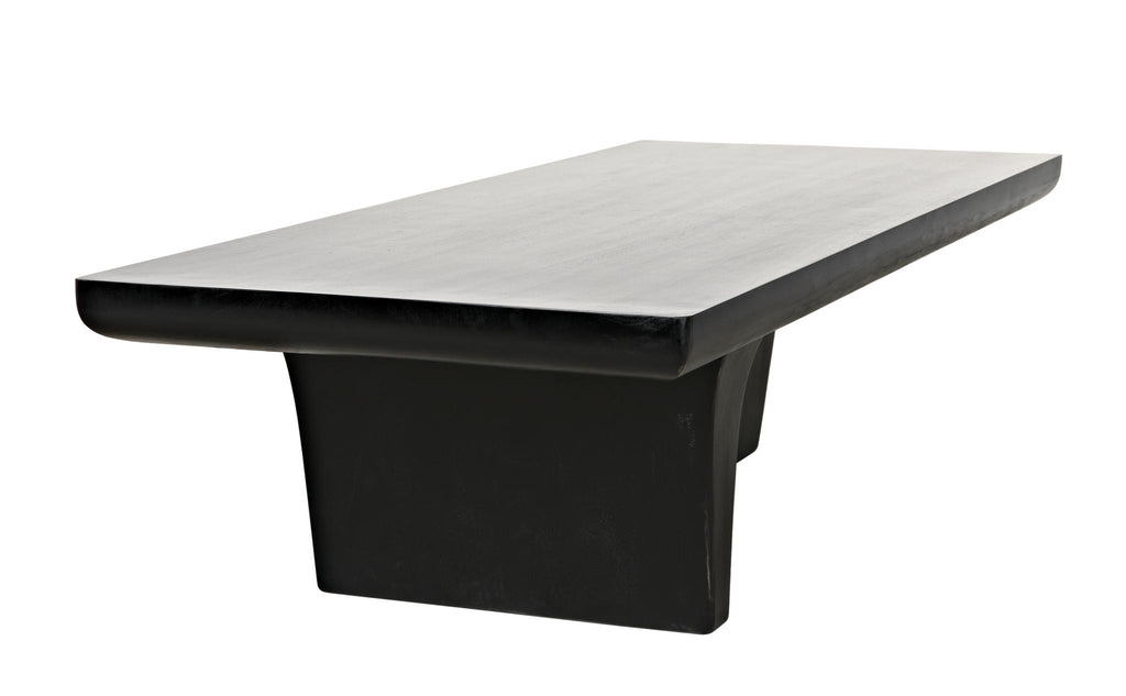 NOIR Ward Coffee Table Hand Rubbed Black