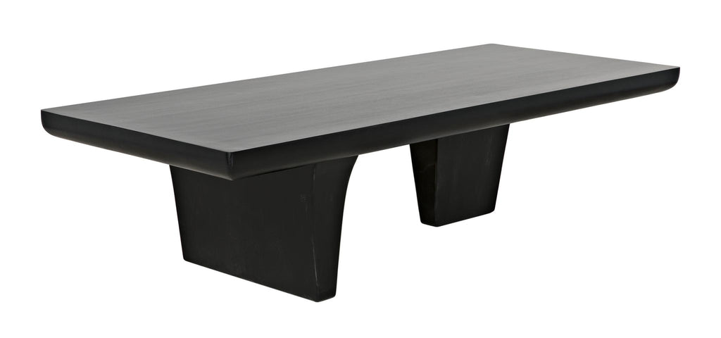 NOIR Ward Coffee Table Hand Rubbed Black