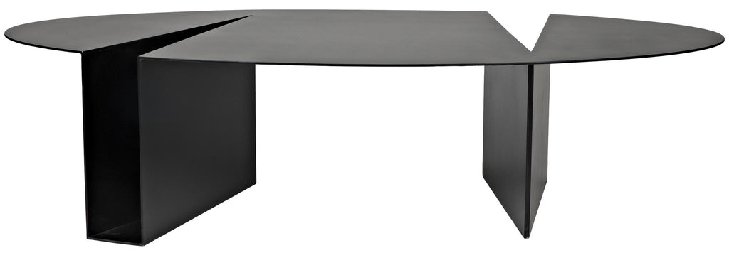 NOIR Minerva Coffee Table Black Steel